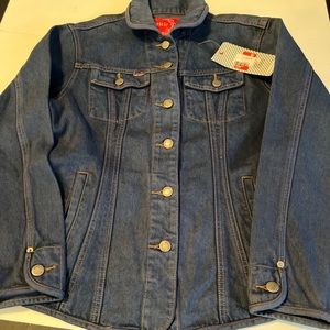 NWT Rustic Denim Jacket womens XL MSRP $60